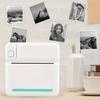 Sticker Printer, Mini Thermal Printer Bluetooth Portable Sticker Maker Print Paper,for Notes, Pictures, Labels, DIY, Multiple Templates