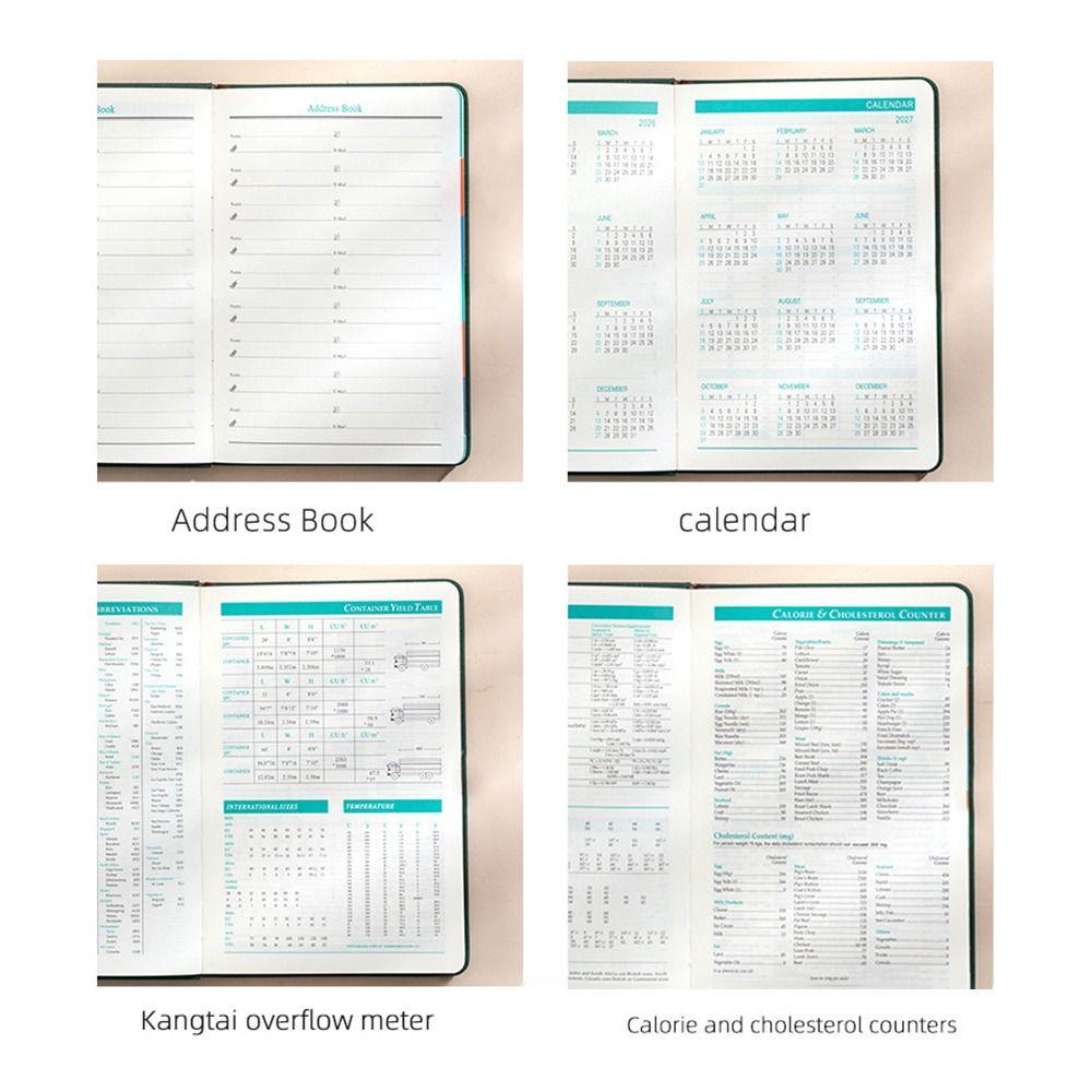 365 Diary Book 2026 Notebook NEW Daily Planner  School
