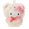 Sanrio Mascot Holder (Fuwa Mosa Doll) Hello Kitty 549835