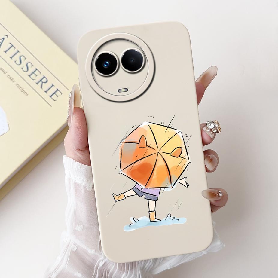 For Realme 11 5G Case RMX3780 Stylish Candy Painted Cover Shockproof Phone Case For Realme 11X Realme11 5G Soft TPU Fundas Coque