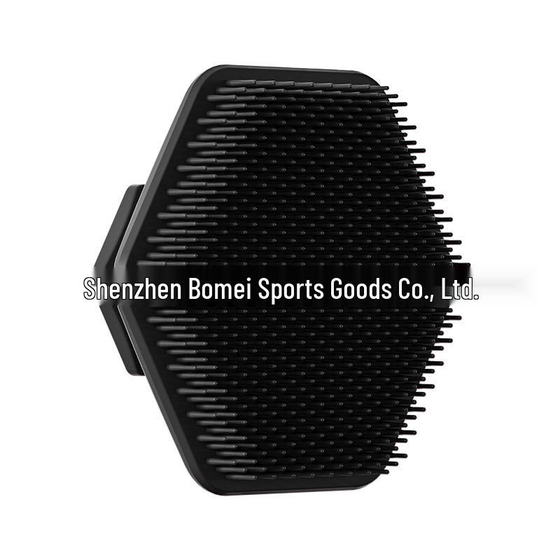 Men's Silicone Facial Cleansing Brush, Pore Cleaner, Blackhead Remover, Soft Bristle Massage Brush for Makeup Removal.