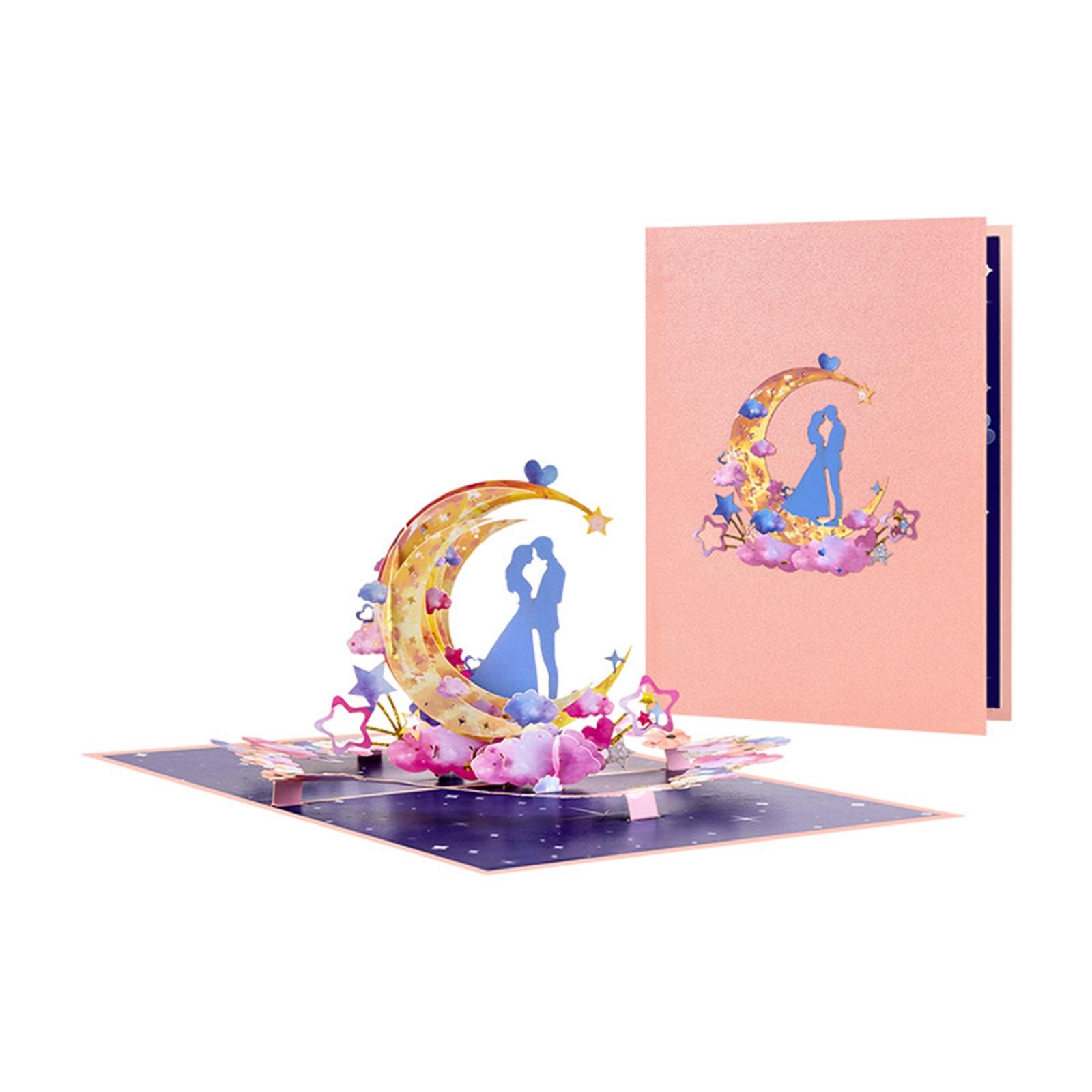 

3D Happy Valentines Day Card,3D Valentine Greeting Cards,Displayable Valentine S Cards,Card Love Cards For Her,Anniversary Card, Valentine Gift One Size