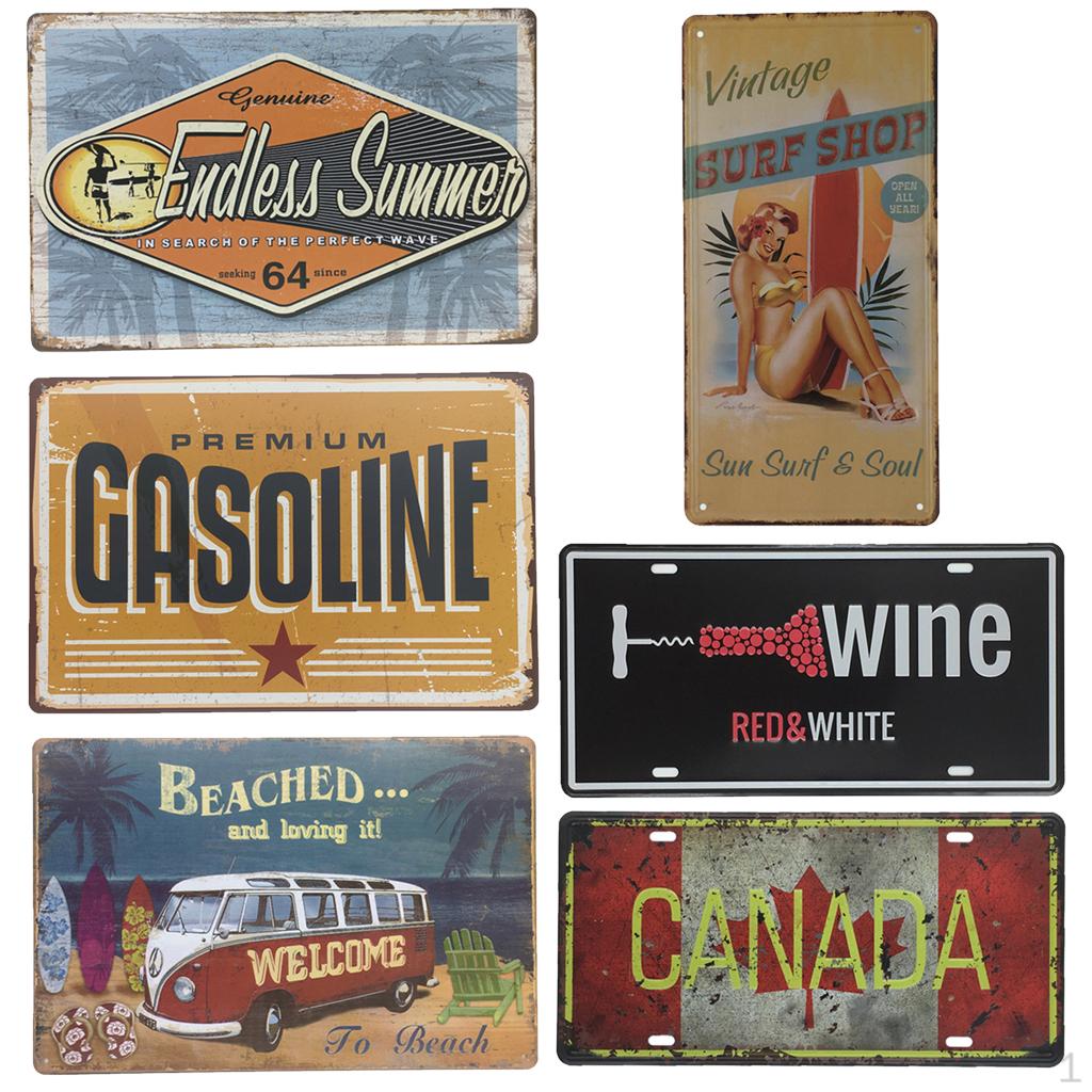 

Классический художественный плакат, металлическая олово, декор для стен таверны -