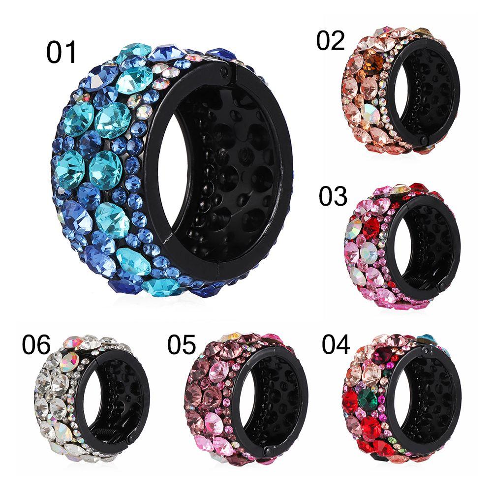 Claw Hair Clip Ponytail Holder Ring Hair Holder Buckle Crystal Hair Bun Maker Claw Hair Clip Ponytail Holder Ring Hair Holder Buckle Crystal Hair Bun Maker