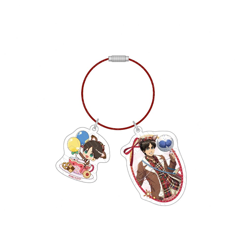 Attack on Titan Acrylic Wire Key Ring [Eren]