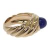 Chaumet #12(JP Size) Ring K18 Yellow Gold/lapis Lazuli Women