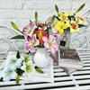 Flower Lily Artificial Wedding Hotel Restaurant Desktop Decoration Ornament Room