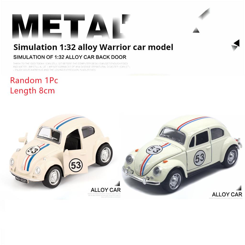 1:36 Golf Bus High-Quality Toy Car Alloy Van Car Model Open Door Pull Back Retro Children's Toy Car Ideal For Gifts