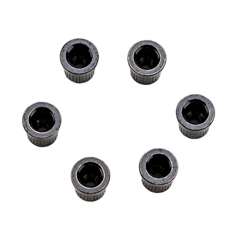 6 Pcs Guitar Through Body String Ferrules Guitar String Ferrules Replacement