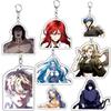 The Infinite Mage Anime Cartoon Keychain Acrylic Accessories Bag Charm Cool Jewelry Backpack Decoration Key Ring Gifts Toys