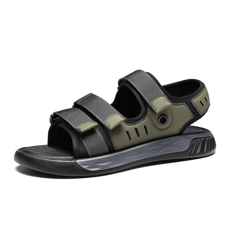 Fashion Brand Summer Men's Sandals Versatile Men Beach Sandals Soft Comfortable Outdoor Wading Shoes Quick Dry Open-toe Footwear