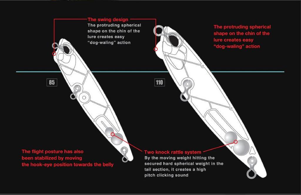 DUO Realis Pencil 85 Topwater Floating Lure ACC0284 (1304)
