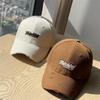 New Embroidery Thinking Spring and summer hard-top baseball hats for women in Korean style, which highlight the face and feature a small duckbill