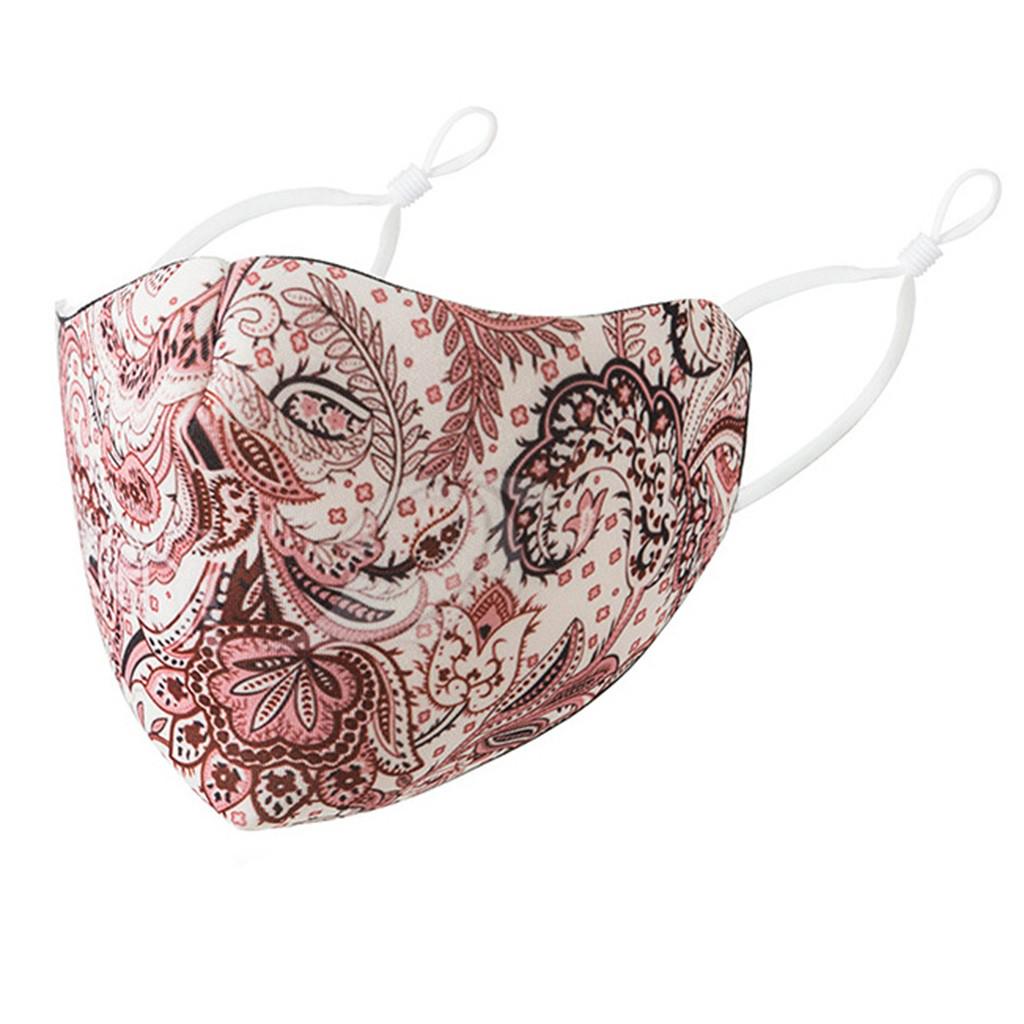 Mask Seal Respirator Unisex Cute Printing Outdoor Mouth Mask Washable Reuse Face Mask Mascaras Faciais Gripe Maske