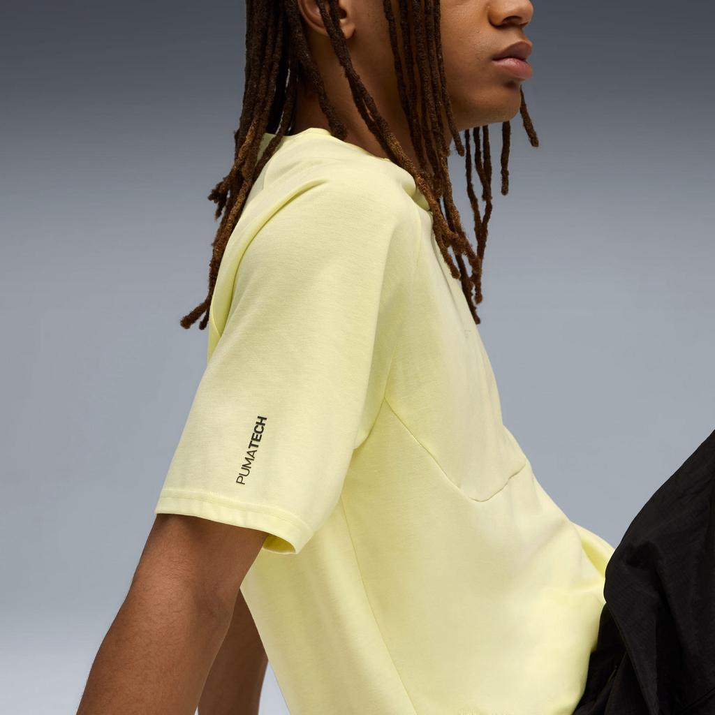 Puma PUMATECH GRAPHIC RELAXED Men's T-shirt Yellow 63210035 R XL