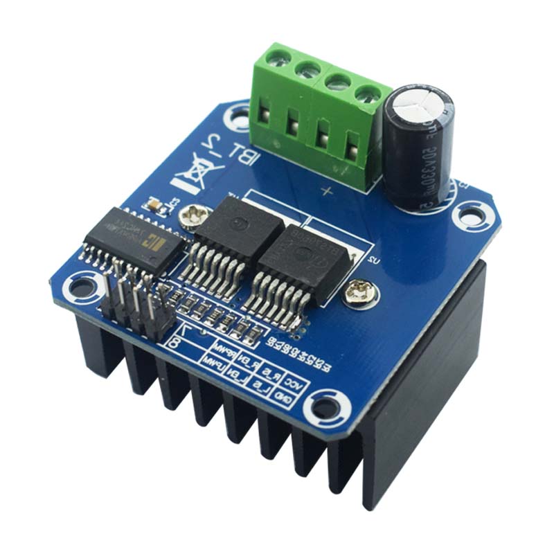 Smart Car Motor Drive Module High-power BTS7960 43A Current Limiting Control Semiconductor Refrigeration Drive