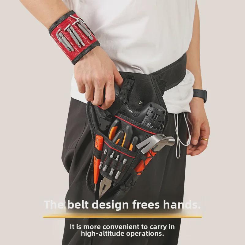 Przenośna torba na narzędzia elektryka - trwała, odporna na zużycie, wisząca do przechowywania kluczy elektrycznych i narzędzi konserwacyjnych