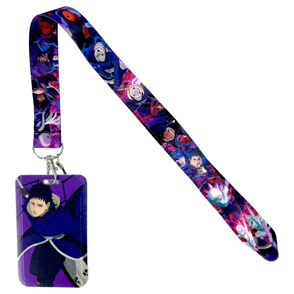Anime Kreslený Držák na Identifikační Kartu Klíčenky Šňůrka na Krk Pro Průkazku Anime Držák na Kreditní Kartu Klíčenka Popruhy