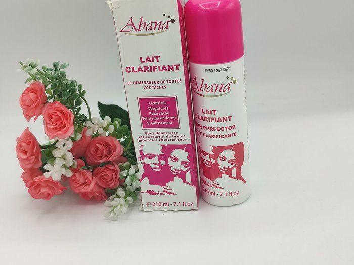 Aufhellende Milch - ABANA - 210ml - Gleichmäßiger Teint - Feuchtigkeitspflege - Ohne Parabene