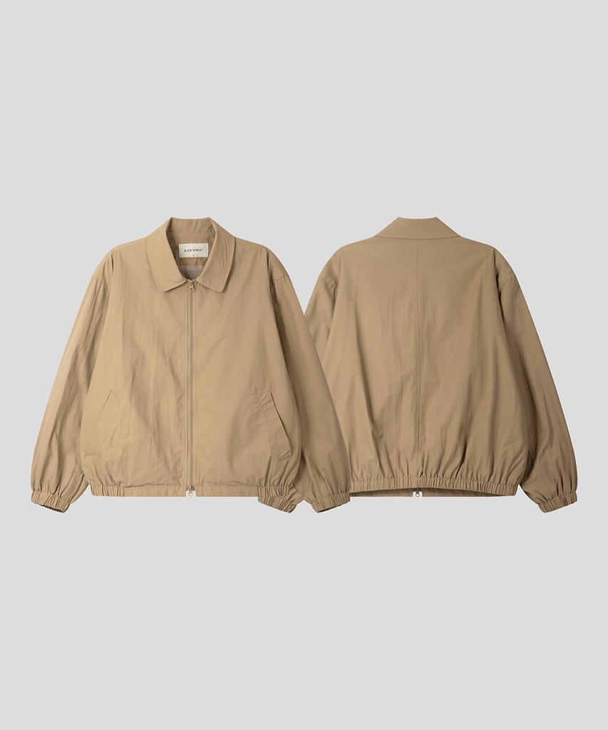 Black Moment Signature Nylon Oversized Blouson 2Way[[Beige]