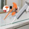 1 Set Glass Glue Sealing Cap Nozzle Cleaning Tools Portable Glass Caulk Tubes Prevents Drying Sealant Gun Nozzle Dredge Tools