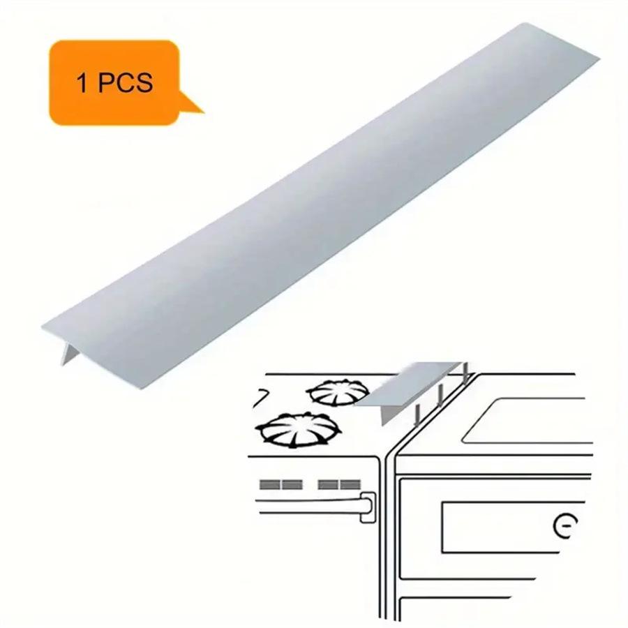 Silikon Herdspaltabdeckung - Ölbeständiger und schmutzabweisender Dichtstreifen für Küchenspalten