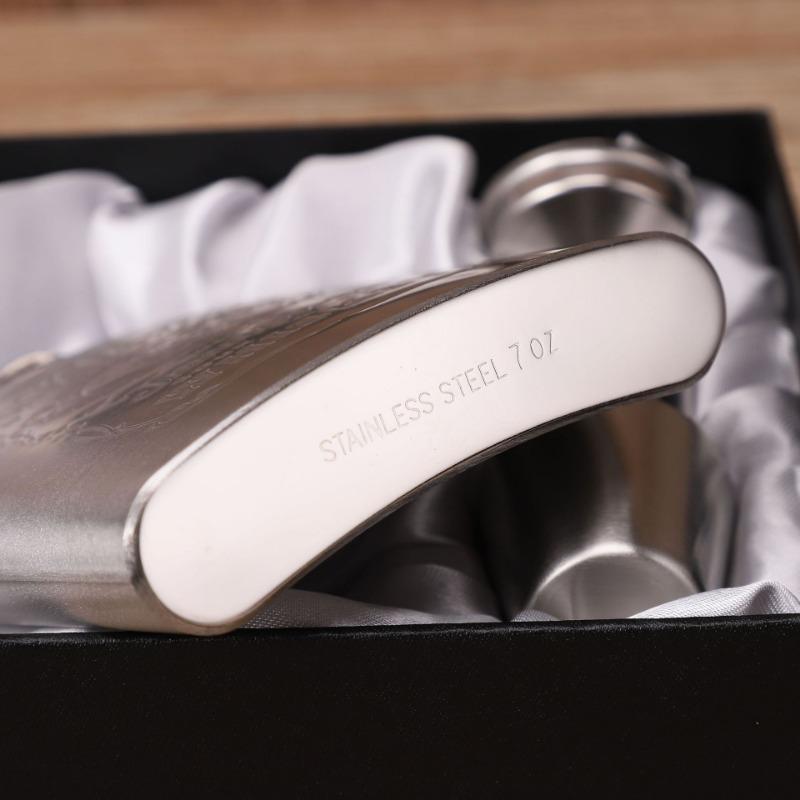 1SET 7oz Jack Stainless Steel Wine Jug Set