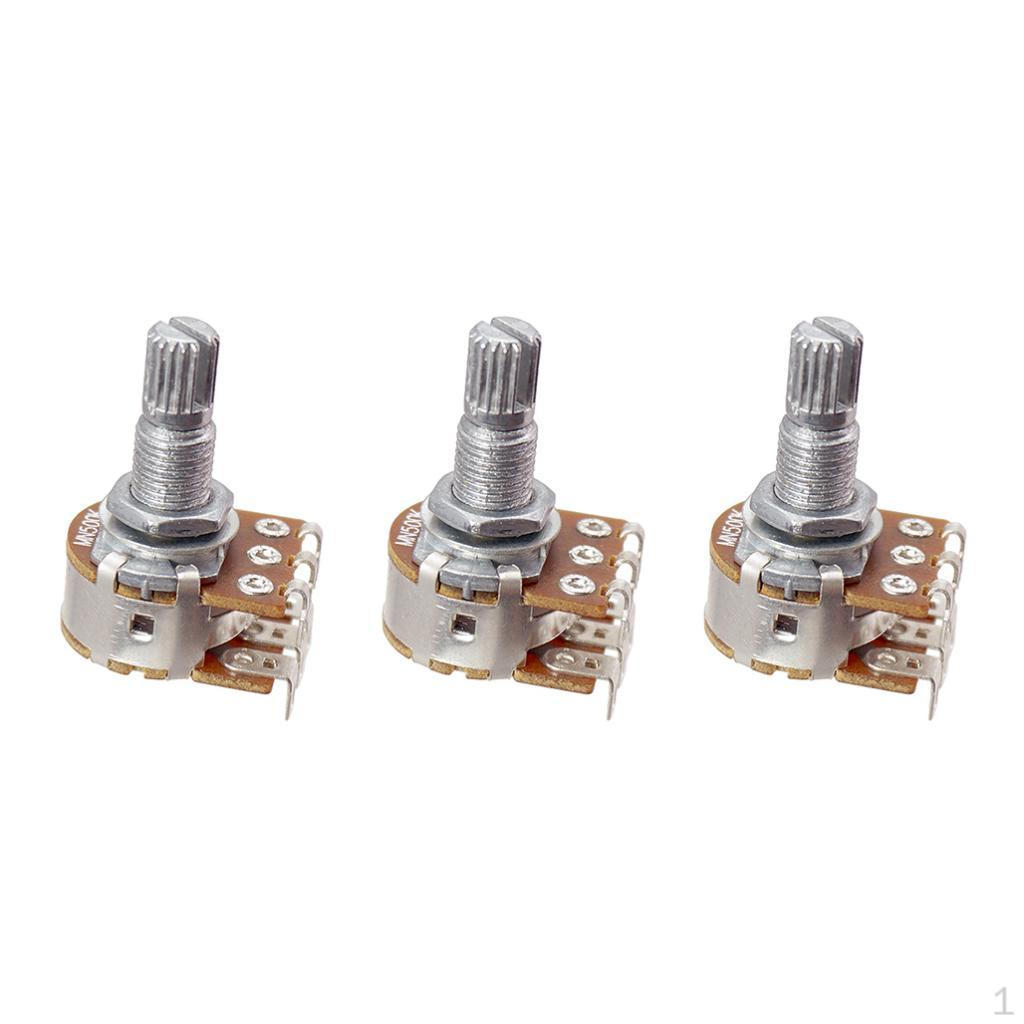 18mm Guitar Potentiometer Audio Pots for Electric Bass