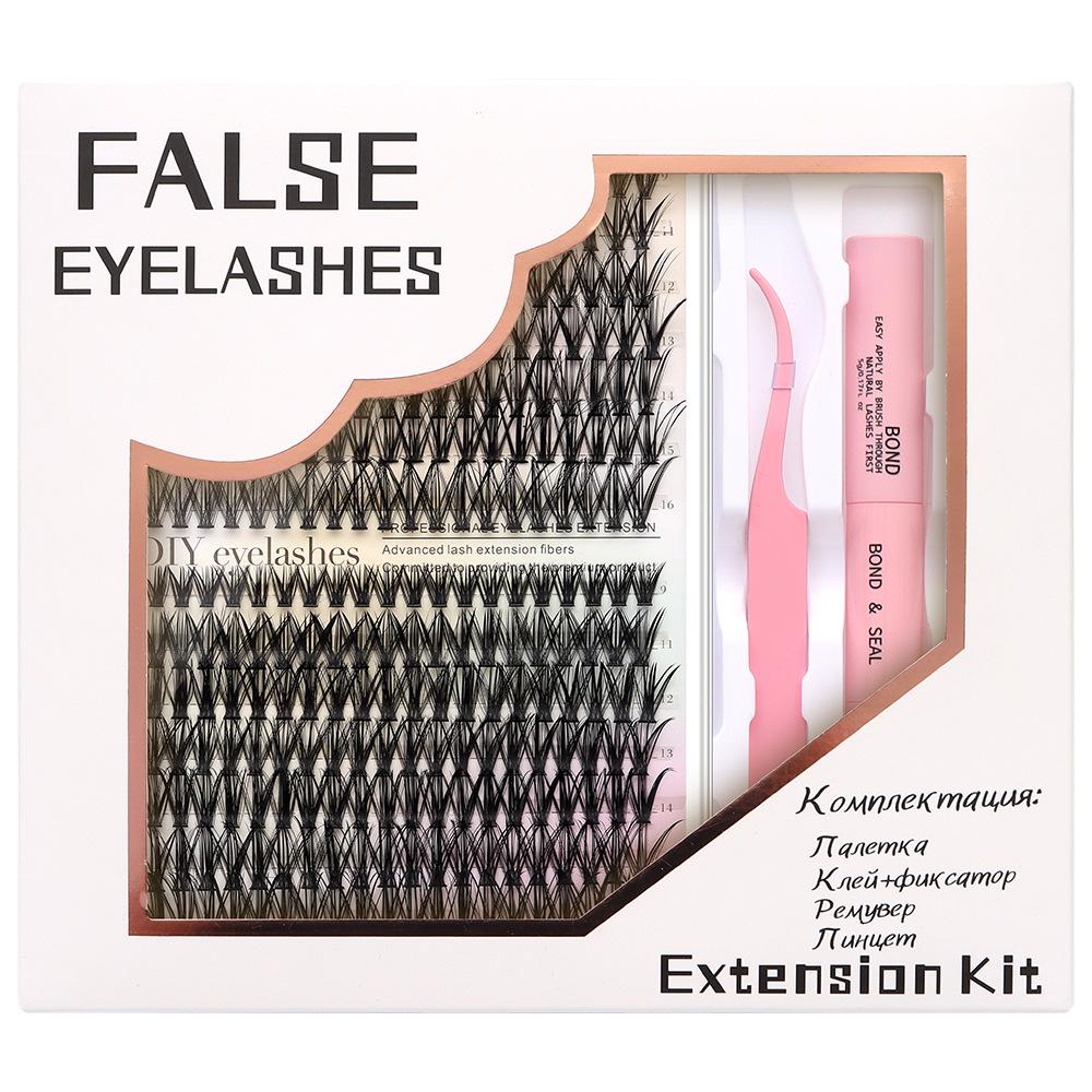 

Русские Пушистые Накладные Ресницы - 9-14мм Одиночные Пучки, Натуральный Густой Завиток