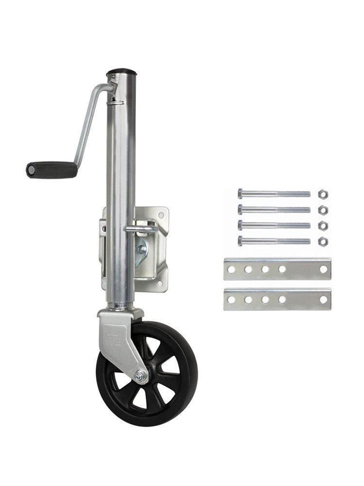 

8 Trailer Jack Wheel Bracket - ATV, RV & Yacht Trailer Accessory