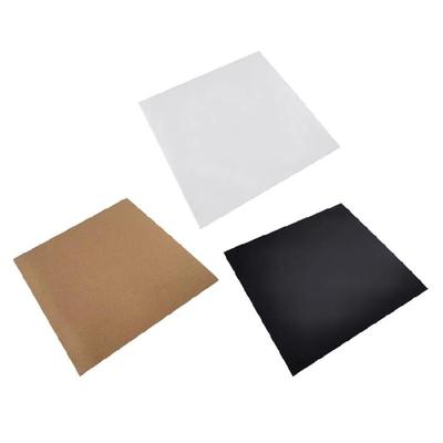 10Pcs 12In Thick Record Protective Sleeves LPs Records Outer Cover Storage Bag Reusable Organiser Without Hole