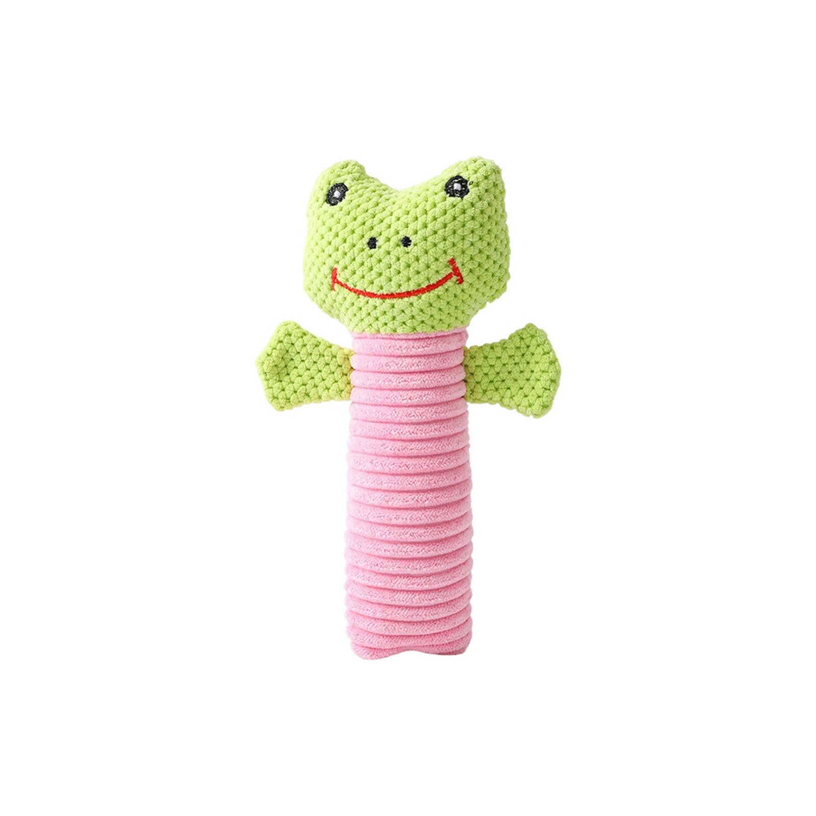

Plush Squeaky Corn Kernel Texture Puppet Pet Toy - Interactive Chew Toy For Dogs To Play One Size рожевий