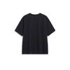Li Ning T Shirts Men's Black Crew Neck Moderate Straight Fit AHSV337-4