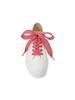 [mardimercredi] Gingham Check Ribbon Shoelace - Red