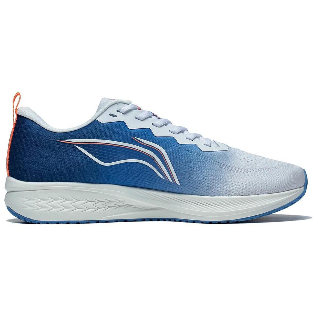 Li Ning Red Hare 6 Fabric Abrasion Resistant Lightweight Reflective Low Top Running Shoes Men's Blue White ARMT015-18