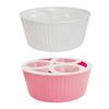 Hydroponic Planter 3 Hole Vase Flower Bulb Planting Container Hyacinth Planter Garden Windowsill Plant Pot Water Growing Kit