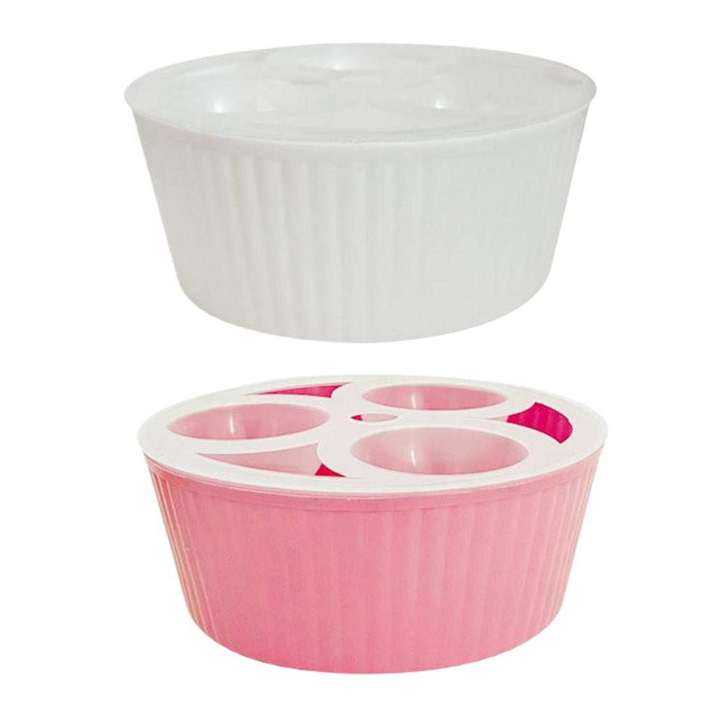 Hydroponic Planter 3 Hole Vase Flower Bulb Planting Container Hyacinth Planter Garden Windowsill Plant Pot Water Growing Kit