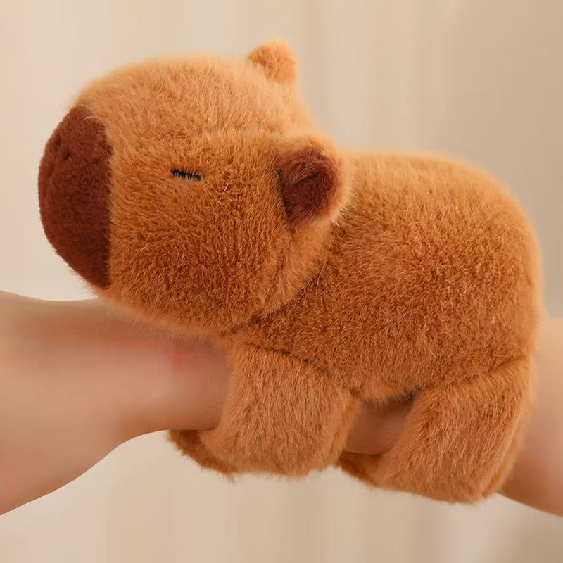 Capyguinea Pig Hand Puppet Kapibala Pants Capybara Doll Doll Pants Cute Plush Toy Internet Celebrity Ugly Cute Doll Pendant