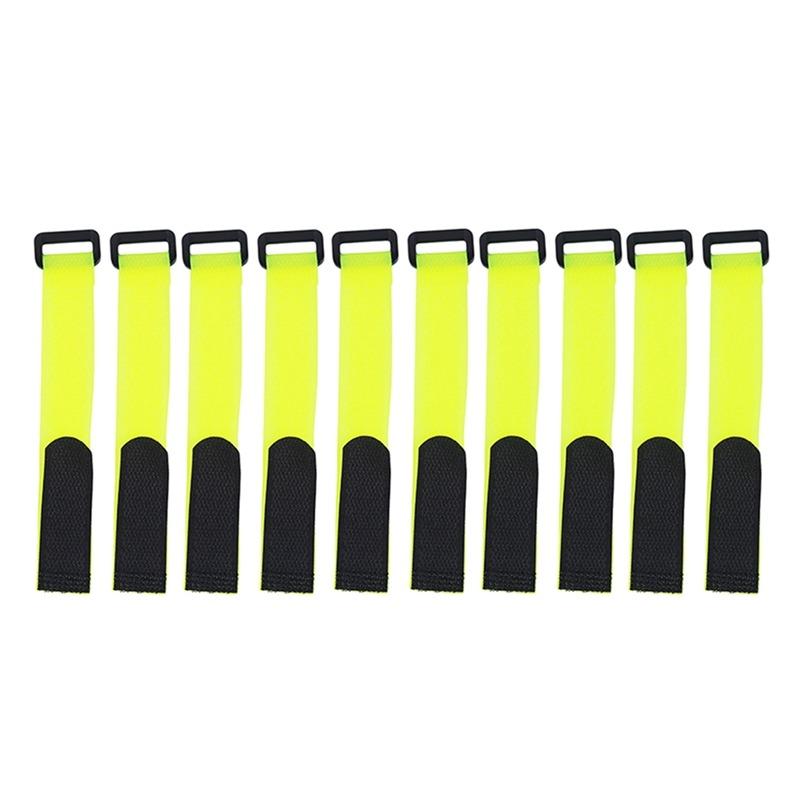 10/20 Pezzi Supporto per Canna da Pesca Cinturino Sospensore Gancio Chiusura Velcro Legacci per Canne da Pesca Gadget da Pesca per Esterno
