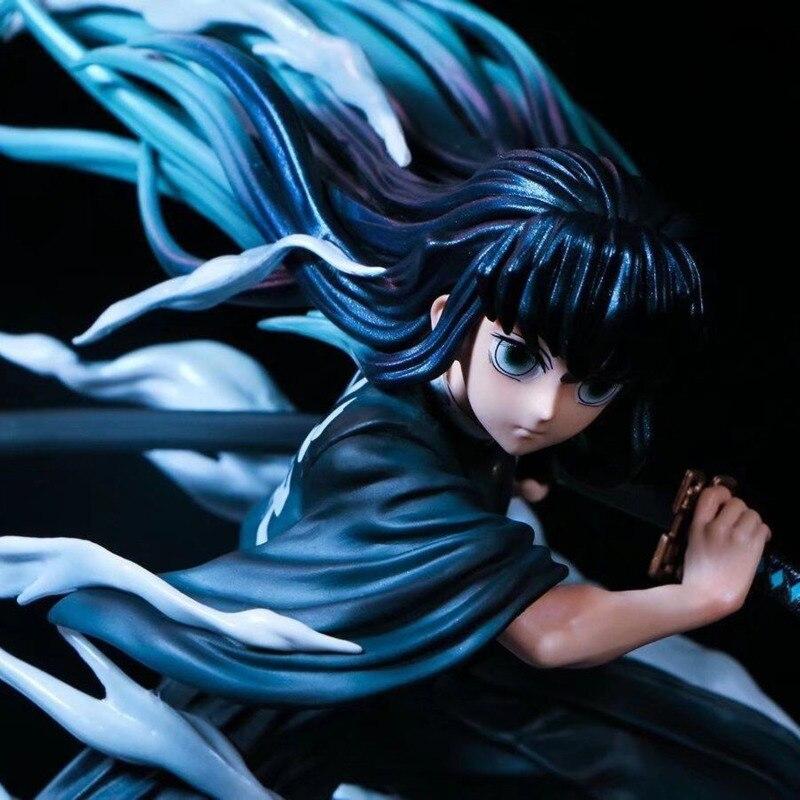 19cm Demon Slayer Kimetsu  Anime Figure Kamado Nezuko Pvc Action Figurine Collection Model Doll Toys Christmas Present