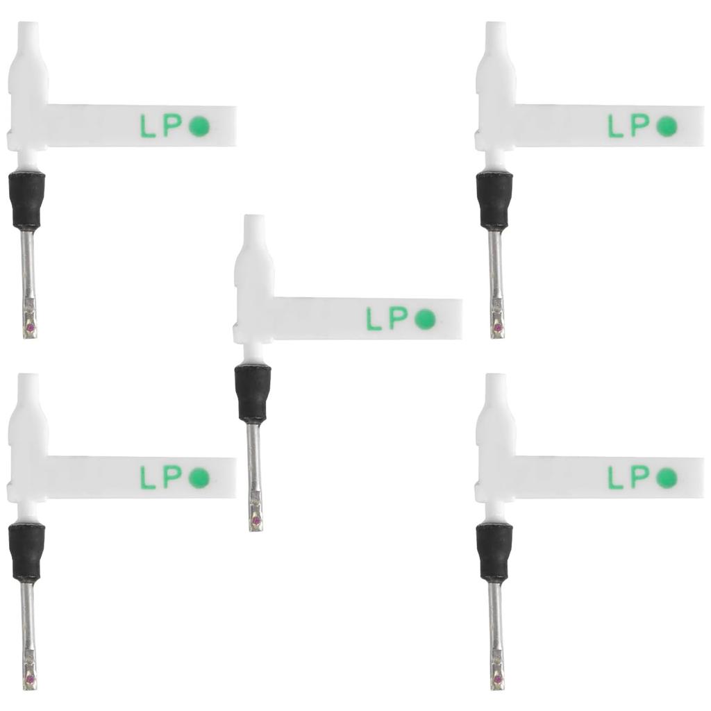 Pack of 5 Phonograph Needle Record Player Needle Phonograph Replacement Part Turntable Styluses Suitable for Players