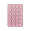 Mobile Phone Color Fixture Suction Cup Backed Adhesive Silicone Rubber Sucker Pad Double Side Silicone Suction Pad For Fixed Pad