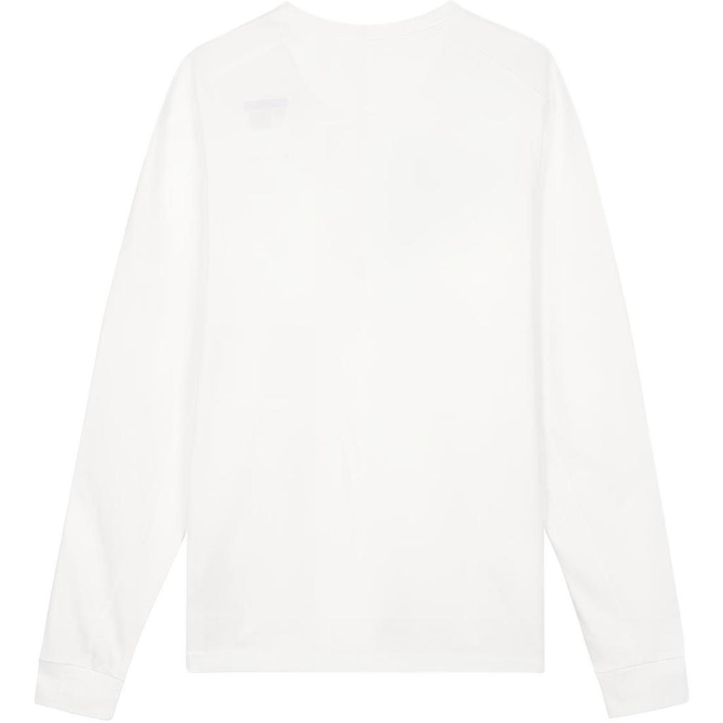 Nike Tricou Casual Sport Culoare Solidă Larg Decolteu Rotund Mânecă Lungă Umeri Căzuți Topuri Bărbați Alb FB8586-100