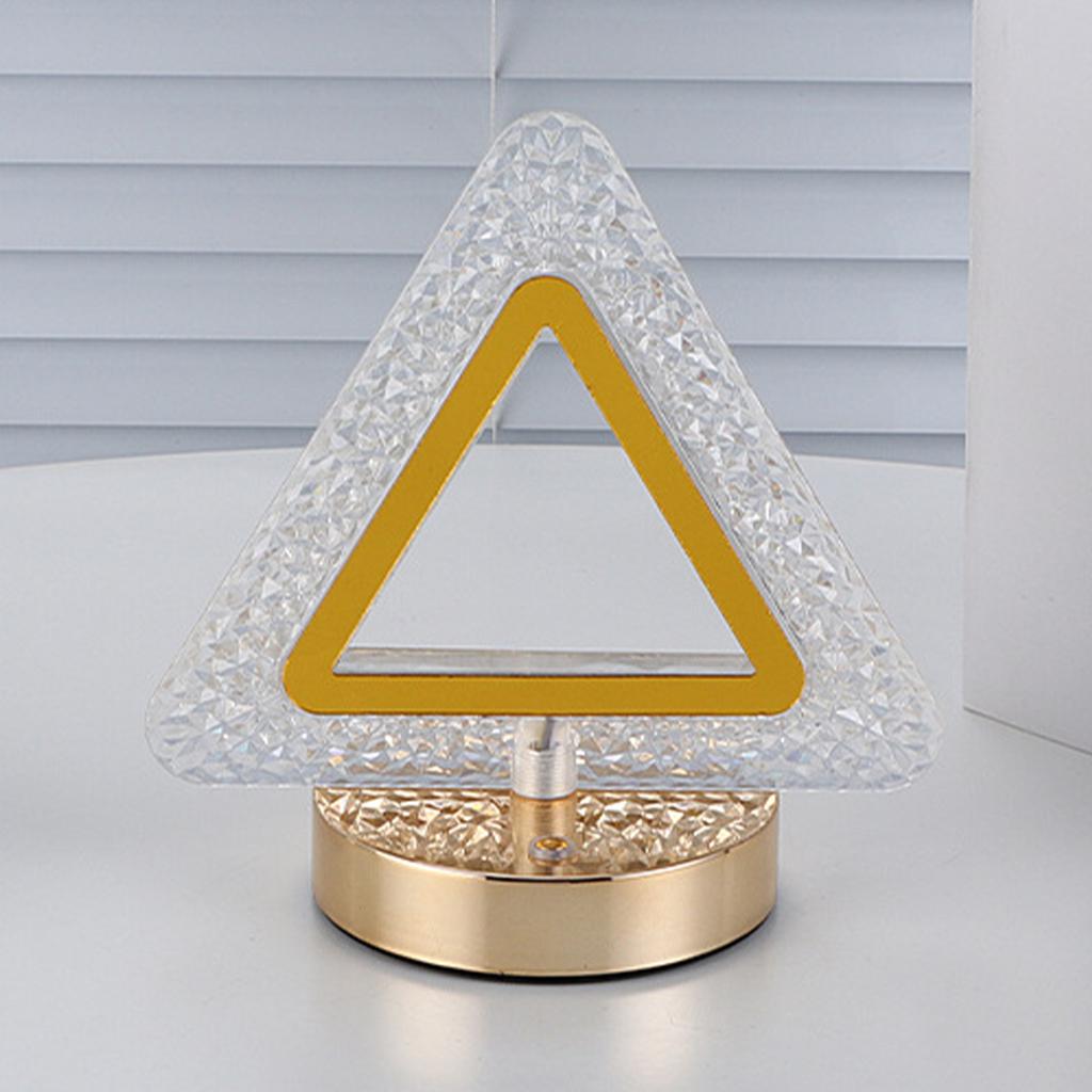 Kristall Tisch Lampe Nacht Lampe Wiederaufladbare Auge Pflege Nacht Lampe Romantische Geschenk Umgebungs Lichter