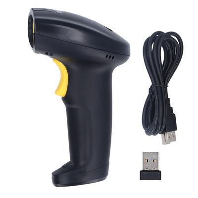 Bezdrôtový snímač čiarových kódov 2.4G USB 1D 2D Ručný Pohon Čítačka čiarových kódov pre Supermarket Doručovanie