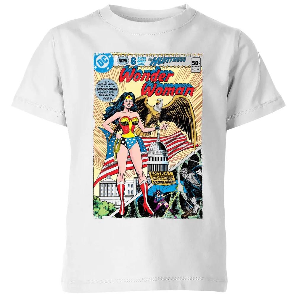 

Justice League Wonder Woman Cover Kids T-Shirt - White - 3-4 Years 100