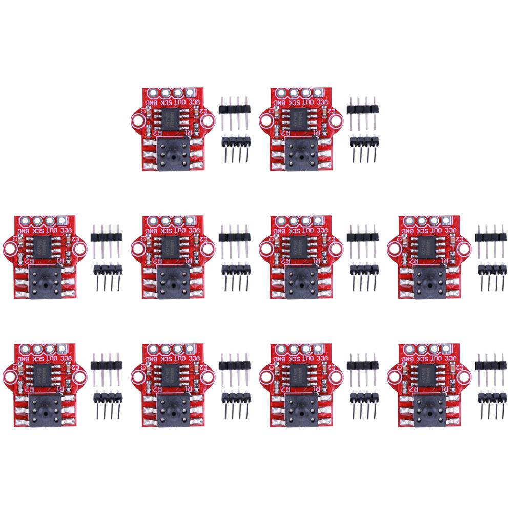 10-1PC DC 3.3V 5V 0-40KPa Digital Barometric Air Pressure Sensor Module Connect 2.5mm Soft Tube Liquid Level Module for Arduino