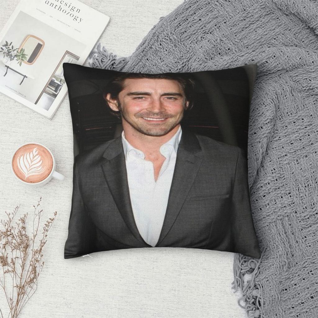 Living Room Decorations Lee Pace Actor Fan Gift Pillowcases Merch Pillow Cover Zipper Multi-Size