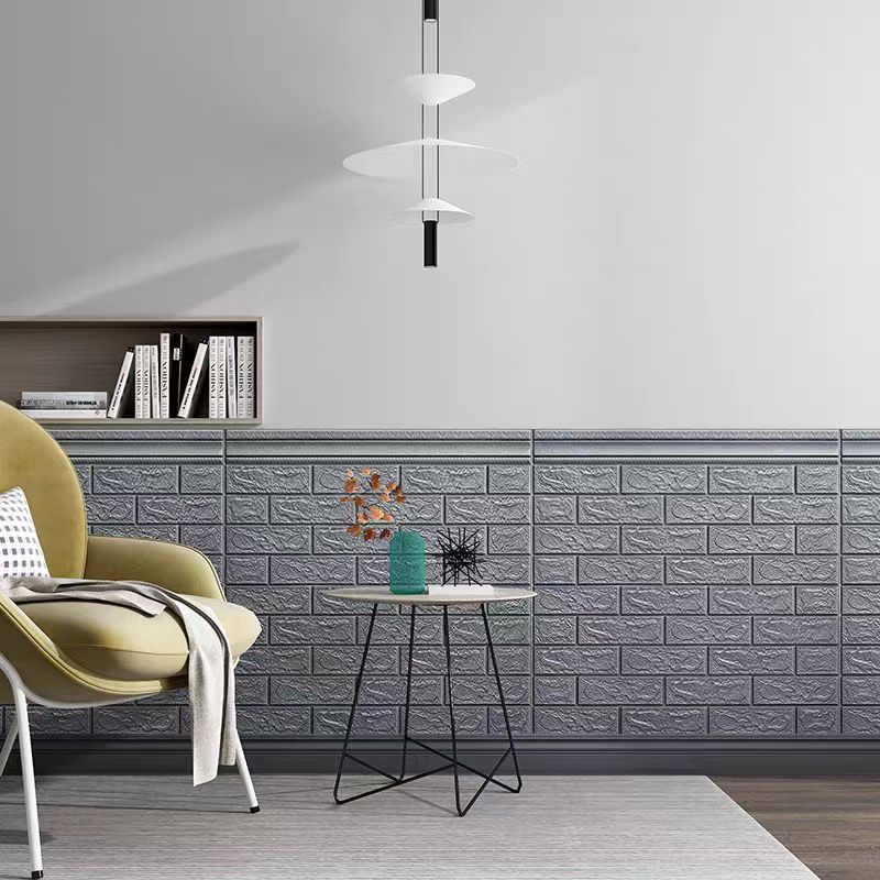 3D wall sticker 35x38.5cm wallpaper DIY waterproof and moisture-proof for living room bedroom kitchen background decoration