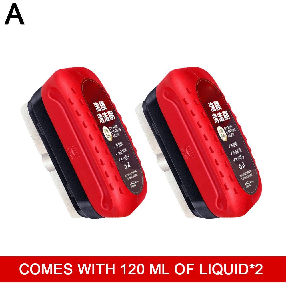 Car Glass Cleaner Brush For Car Windshield Oil Film Cleaner Automotive Glass Sponge Cleaning Polishing Care Maintenance Brush